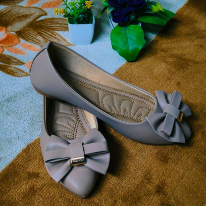 Women Casual wear Brown Velvet Office wear Bellies - Image 5