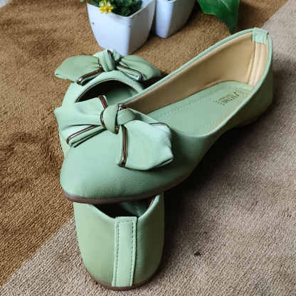 Green Butterfly Stylish Lightweight Belly for Women and Girls - Image 4